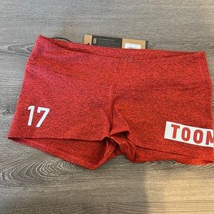 Nobull shorts 2in low rise red leader shorts
